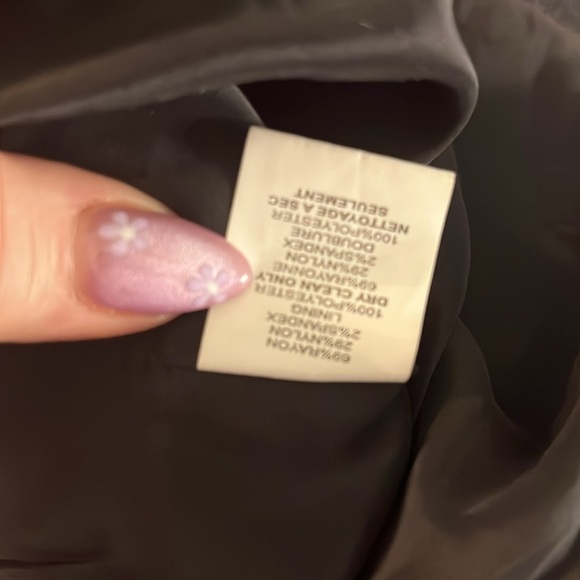 Trina Turk Delphine Dress LBD Back Baring Cutout Exposed Zipper Sleeveless NWT - Picture 10 of 11